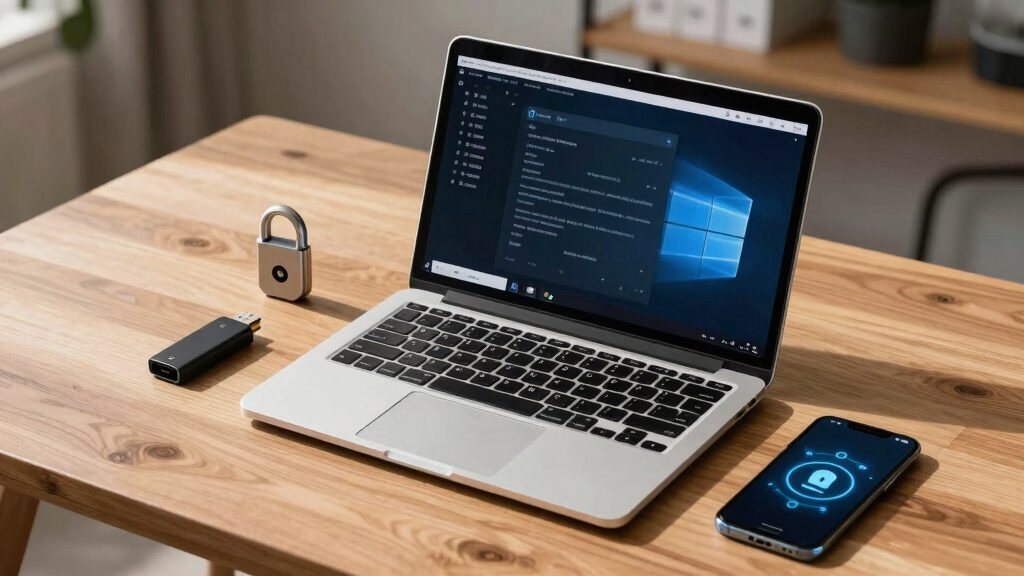 Linux 加密硬盘安全示意图