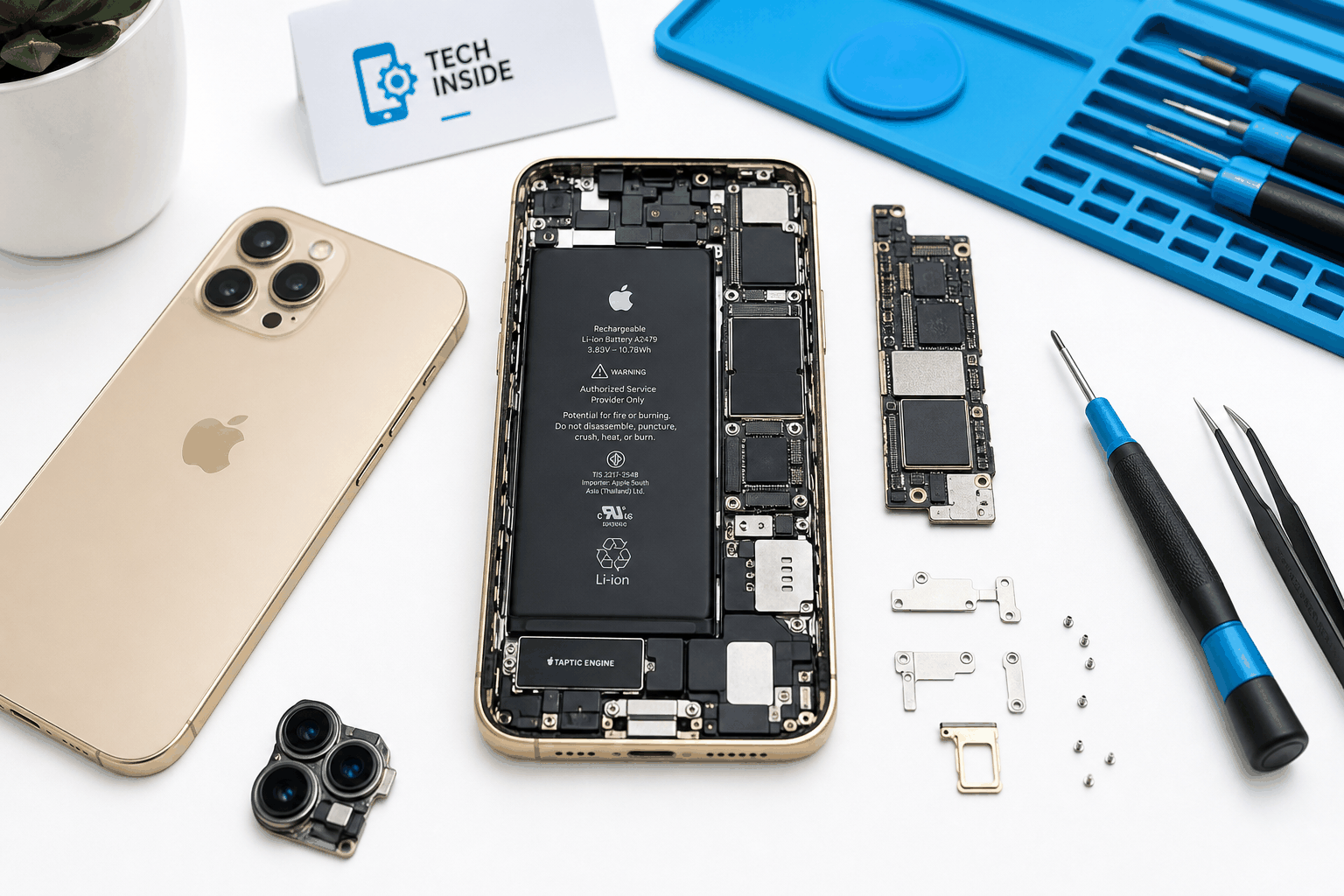 iFixit 拆解川普手机实锤: Made in 广东
