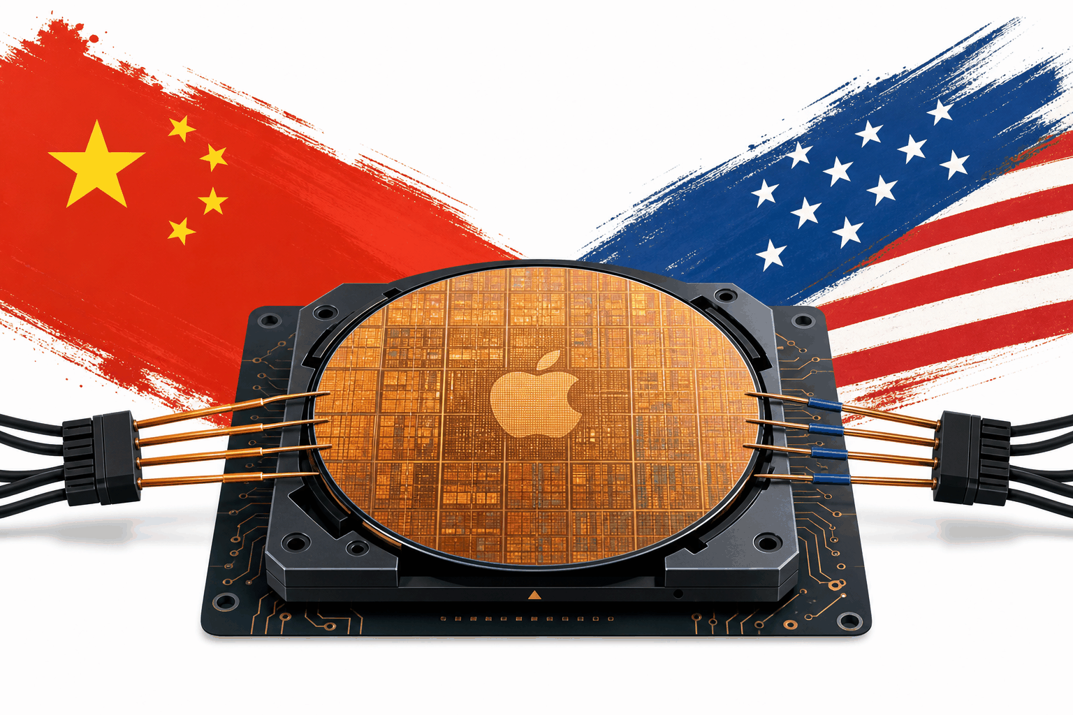 Apple 测试 CXMT DRAM 芯片概念图