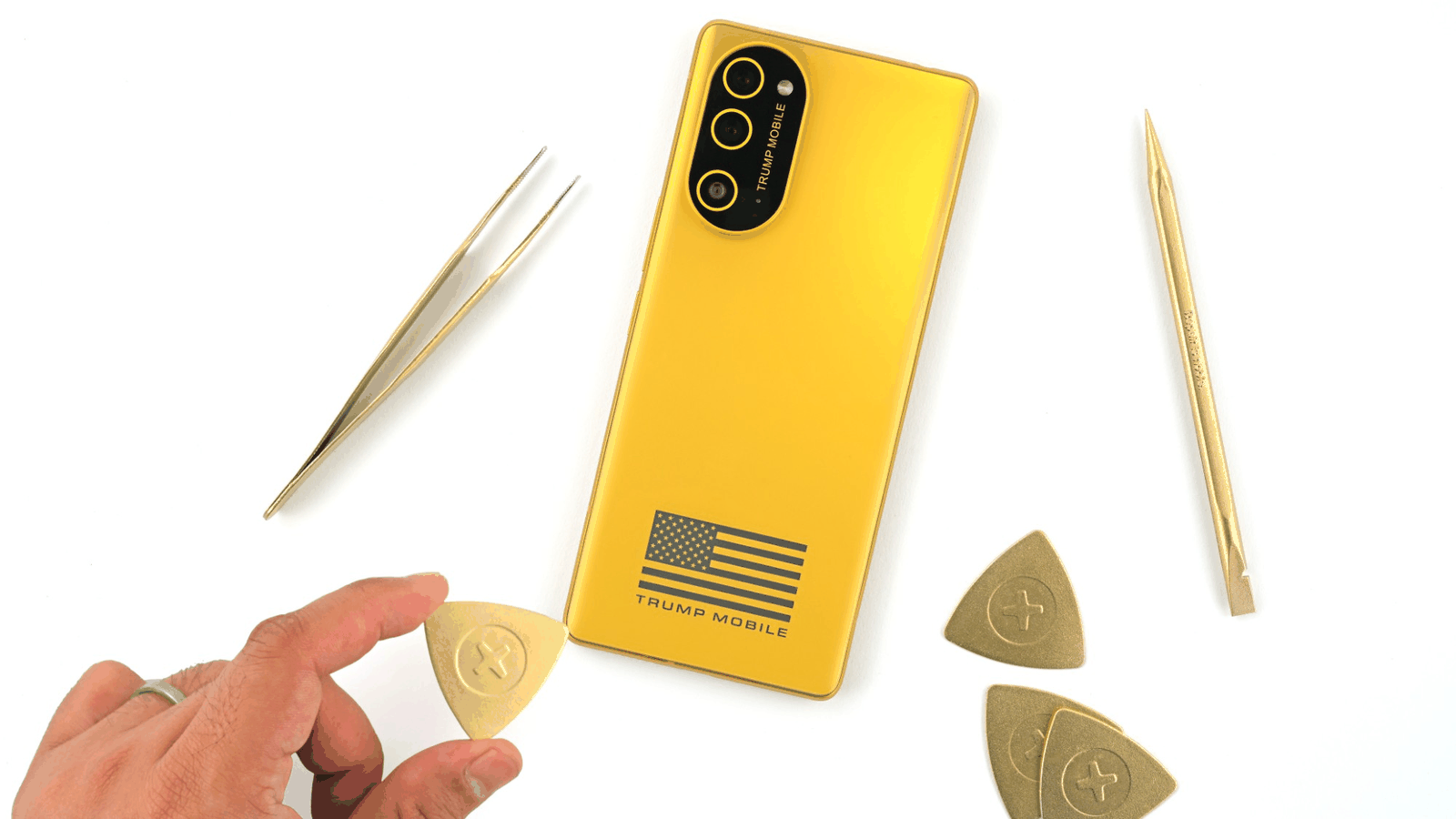 T1 拆解全貌：撕掉金漆后的内部