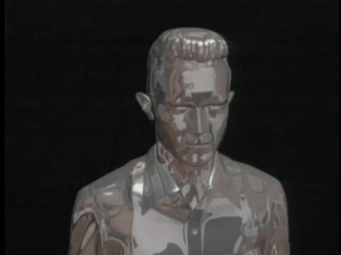 T-1000 液态金属流动效果