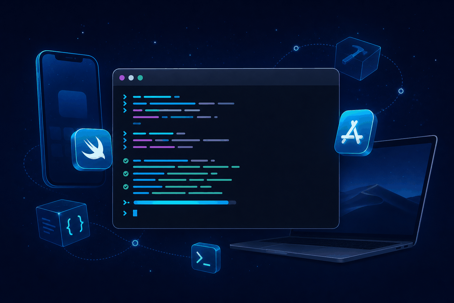 不用打开 Xcode，也能构建和发布 Mac / iOS 应用？