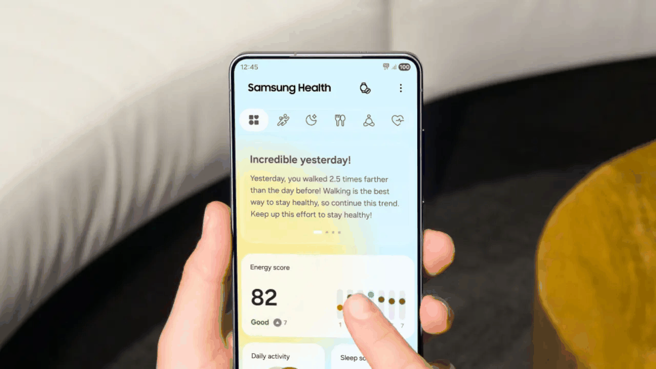 Samsung Health te chantajea: o dejas que entrene su IA, o borra tus datos de salud