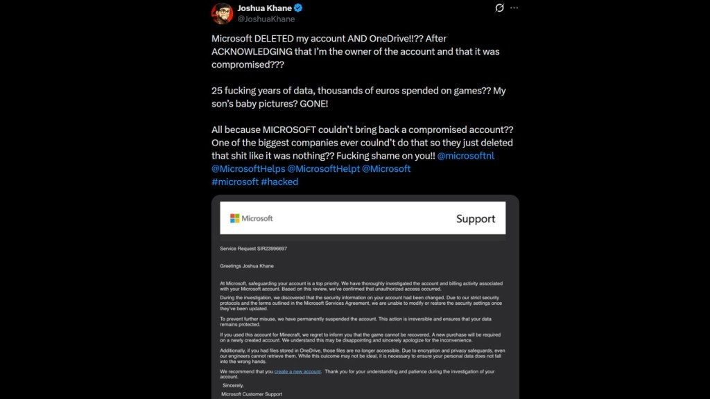 玩家们对Xbox账号删除事件的反响