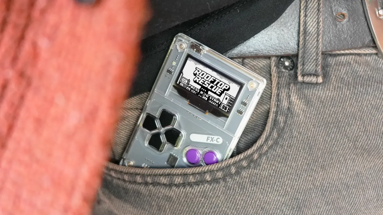Arduboy FX-C 厚度对比