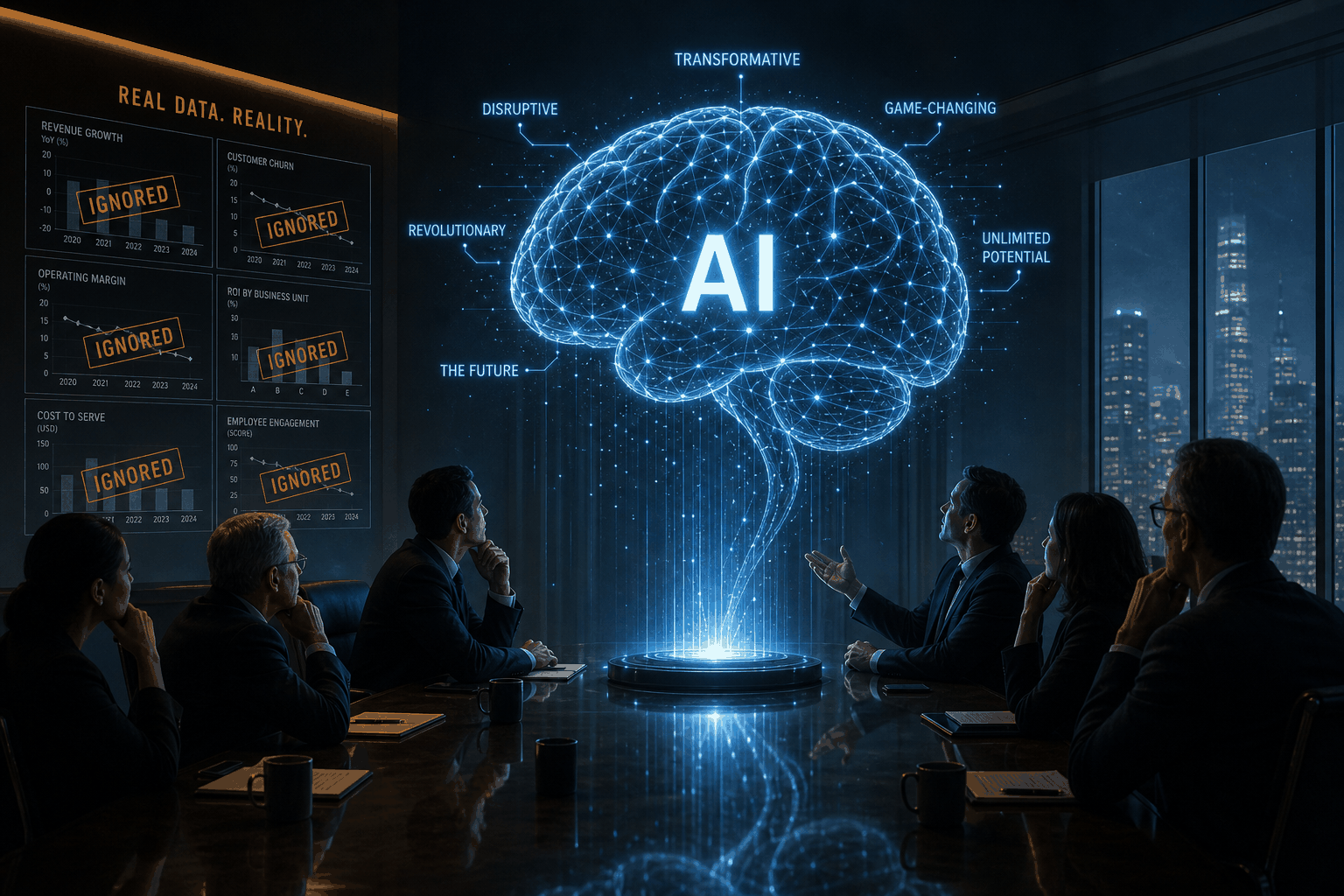 「AI 狂热正在摧毁全球决策」—— 一篇檄文引发的组织理性辩论