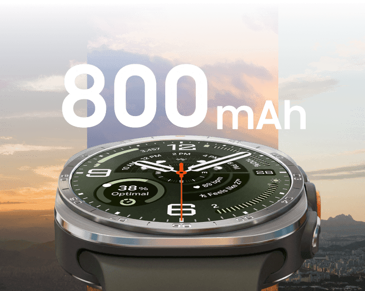 Galaxy Watch Ultra 2 800mAh 电池渲染图