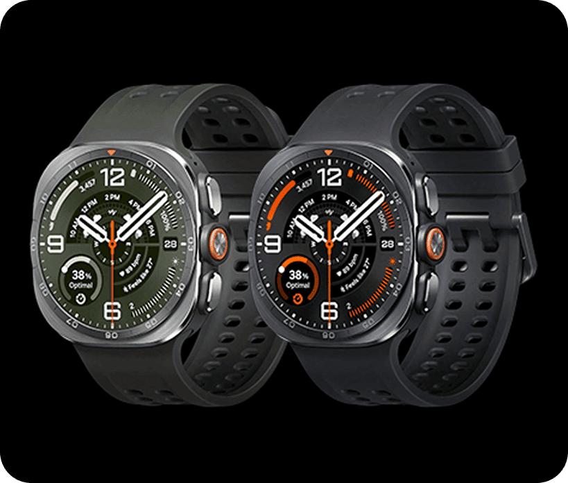 Galaxy Watch Ultra 2 两种配色渲染图