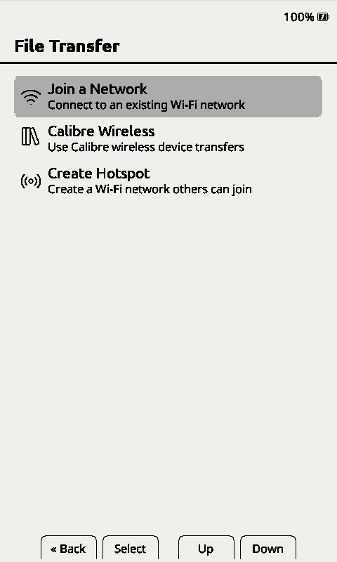 Interfaz de carga por WiFi