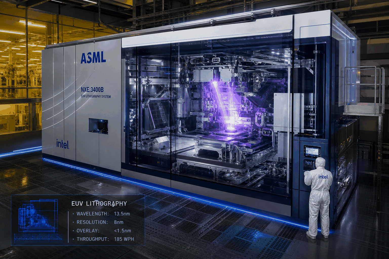 Intel 率先量产 High-NA EUV 芯片：3.8 亿美元一台的光刻机改变了什么