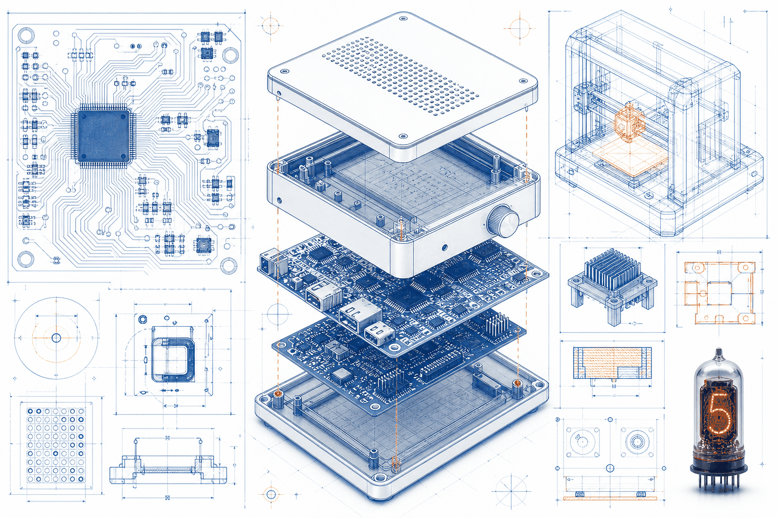 为了听歌，他从零学了PCB、3D打印和C语言