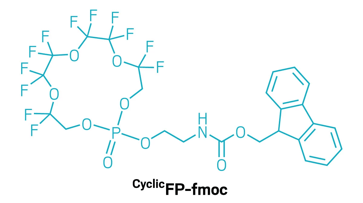 Estructura molecular de Cyclic FP-fmoc