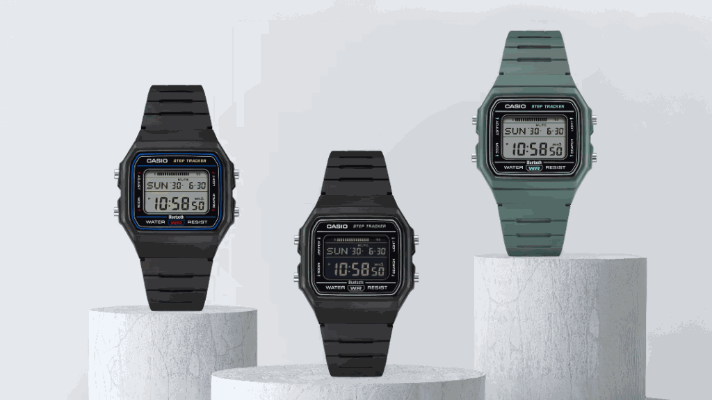 Three F-B100W watches