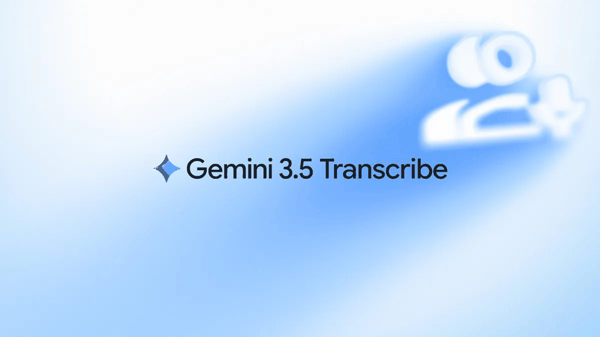 Gemini 3.5 Transcribe 主视觉