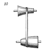 Variable-speed conical pulley mechanism